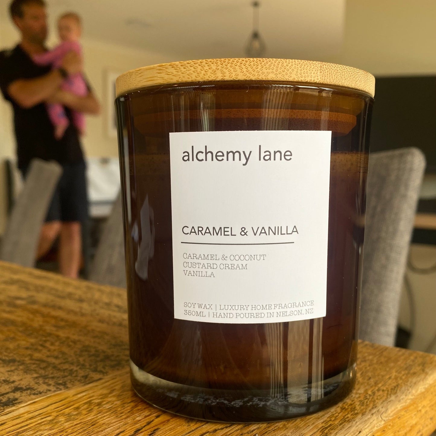 Caramel & Vanilla - Soy Wax Candle - 350ml