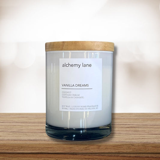 Vanilla Dreams - Soy Wax Candle - 300ml